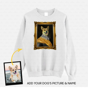 Personalized Dog Gift Idea - Royal Dog's Portrait 51 For Dog Lovers - Standard Crew Neck Sweatshirt